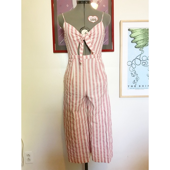 Forever 21 - Striped jumpsuit with pockets - Picture 6 of 7